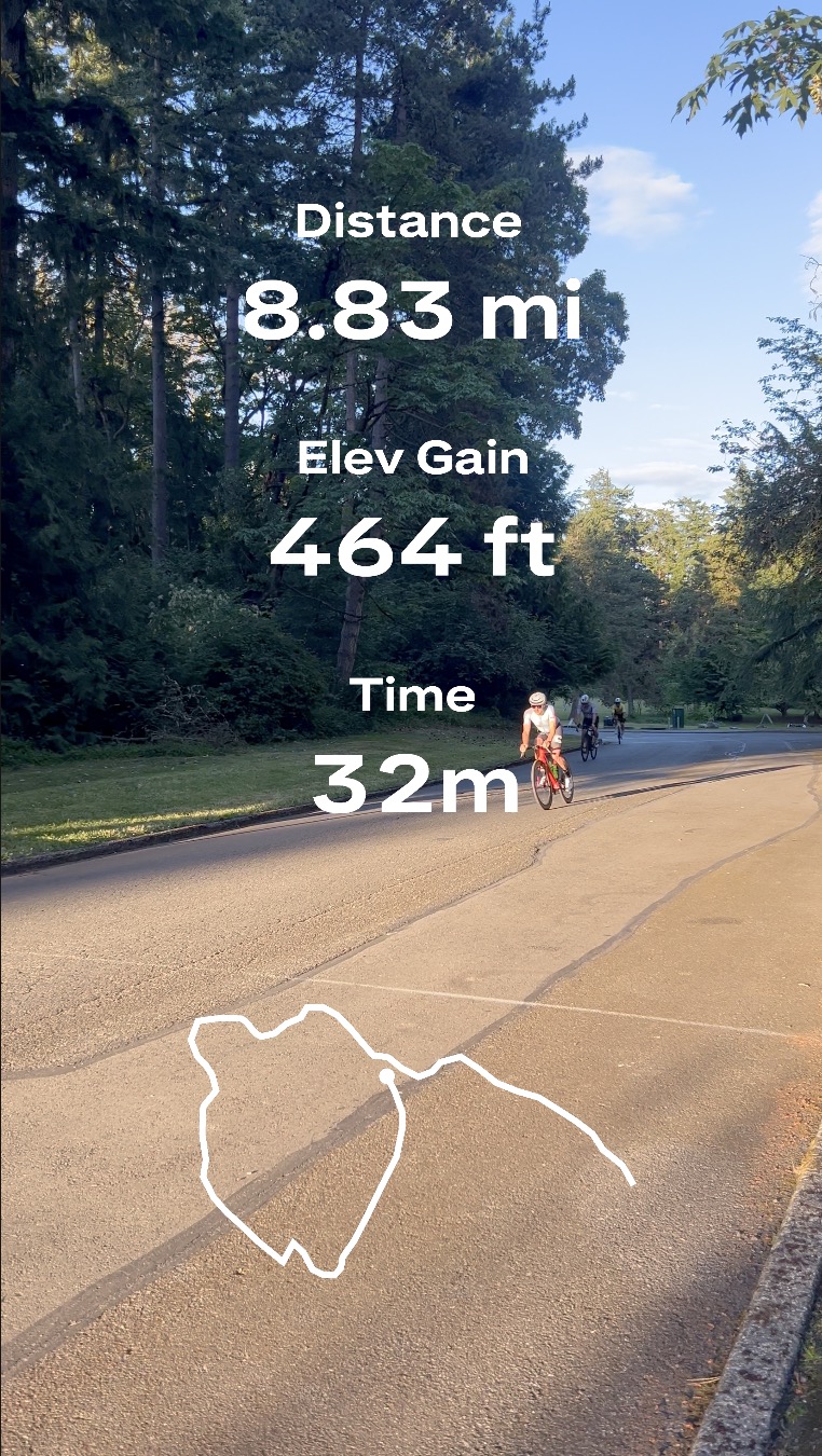 Strava template preview